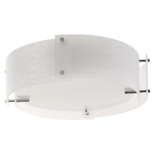 <b>Searchlight</b>&nbsp;<b>6044-44</b>&nbsp;<br>TRINITY PENDANT 3 LIGHT 4 PANEL FROSTED GLS SEMI FLUSH