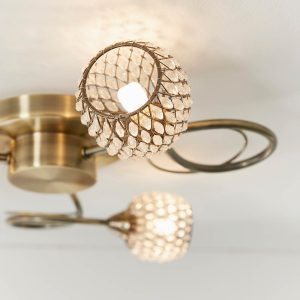 Endon Aherne 3lt Semi flush 73758