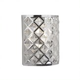 <b>SAERCHLIGHT</b>&nbsp;<b>4031CC</b>&nbsp;<br> TENNESSEE 1LT WALL LIGHT CHROME WITH CRYSTAL GLASS