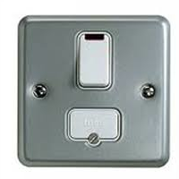 <b>MK</b> <b>K962 ALM</b> <br> 13A DP Switch Connection Unit With Neon