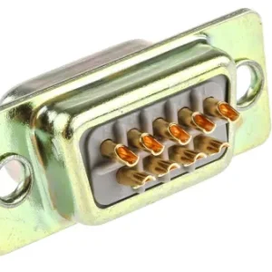 RS PRO 9 Way Panel Mount D-sub Connector Plug, 2.77mm Pitch