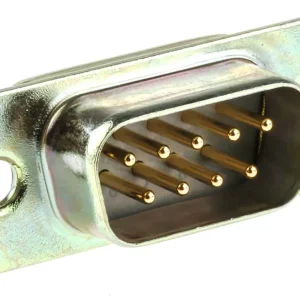 RS PRO 9 Way Panel Mount D-sub Connector Plug, 2.77mm Pitch