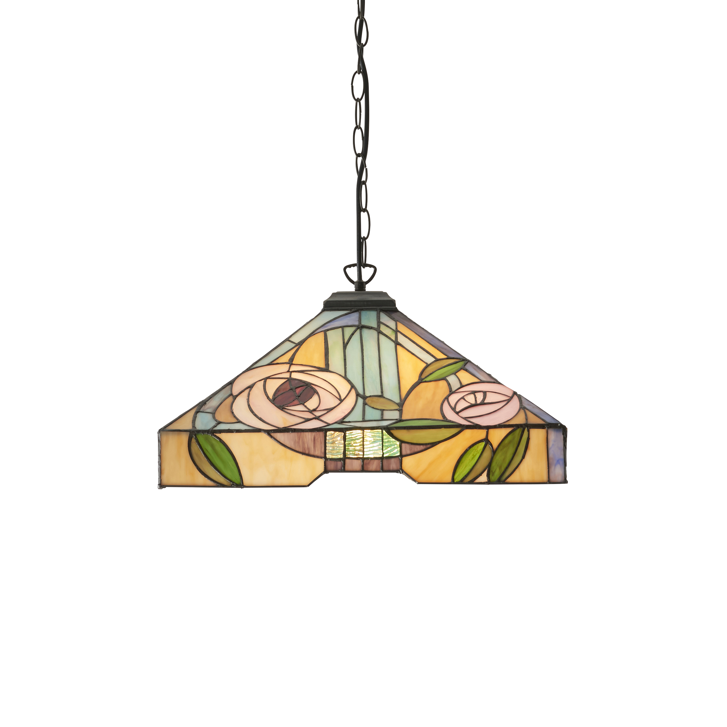 Endon Tiffany Willow Large Pendant 64384 Electrical Wholesale