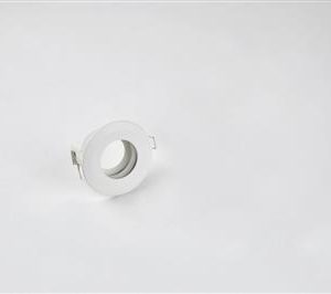 Searchlight Burford Bathroom White Downlight, IP65, Fire Rated 72310WH