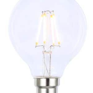 Forum LED vint globe lamp 4W BC Clea INL-G80-LED-BC-CLR