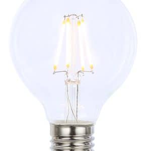 Forum LED vintage globe 4W E27 Clear INL-G80-LED-ES-CLR