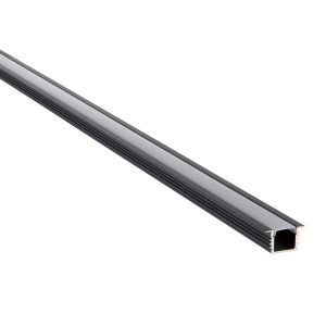 Saxby Rigel Recessed 2m Aluminium Profile/Black 108286
