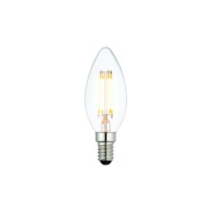 Saxby E14 LED FILAMENT CANDLE 4W | 470LM | 118LM/W | 2700K 94341