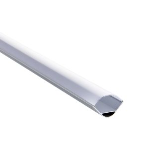Saxby Rigel Corner Wide 2m Aluminium Profile/Extrusion Silver 97737