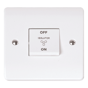 Click Mode CMA020 10A 3 Pole Fan Isolator Switch