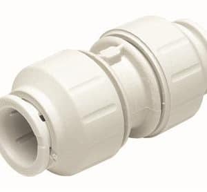 JG Speedfit Plastic Push-Fit Equal Couplers 22mm