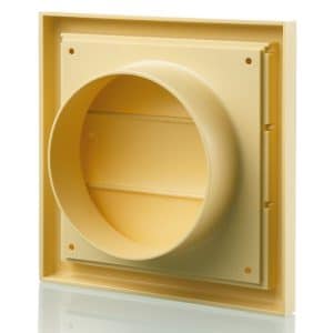 Blauberg Cotswold Stone Wall Gravity Shutter Grille 100mm 4″ DECOR155X155/100GCOTSWOLDSTONE