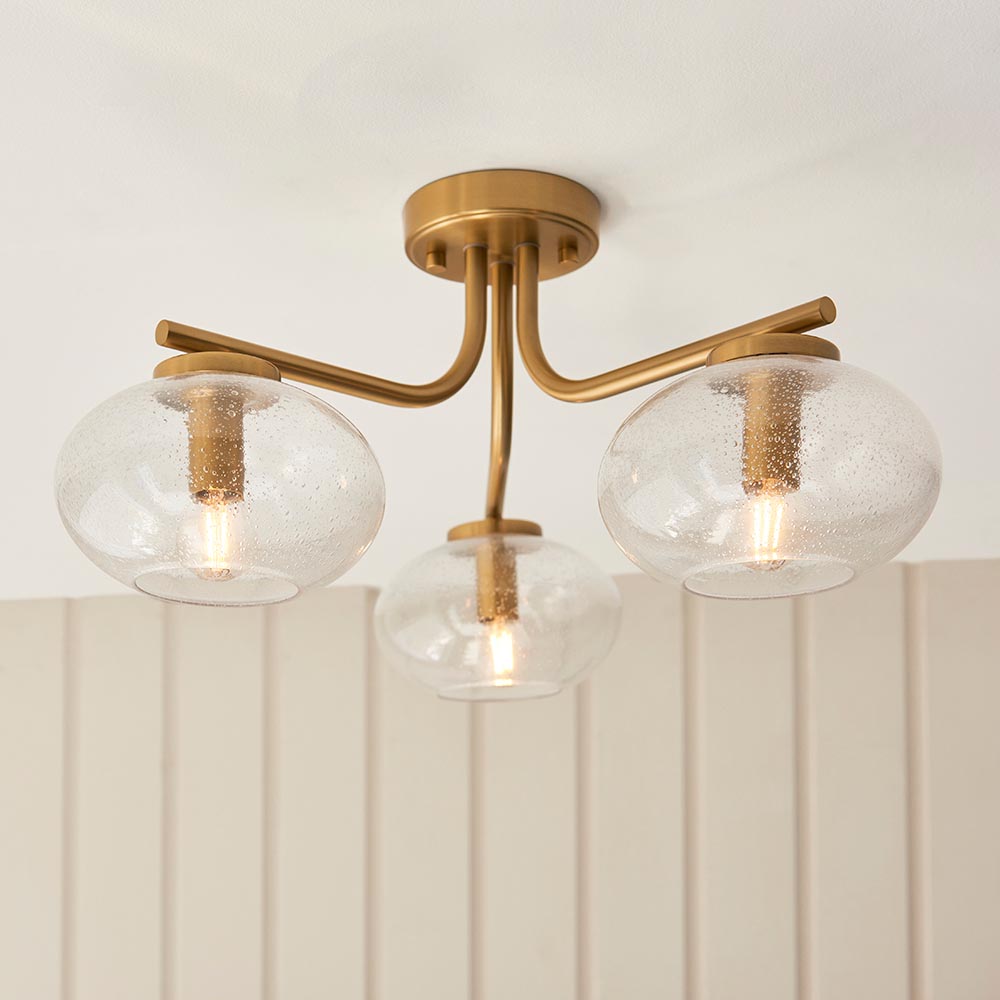 Endon Jacob 3lt Semi Flush 118507 - Image 2