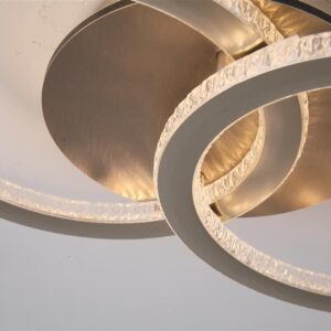 Searchlight Specs LED Flush 37122CP