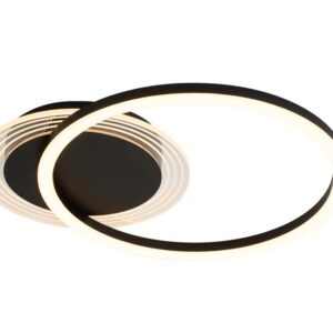 Contour LED Flush, Matt Black 13650BK