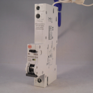 Wylex NHXSBS1B06 6 Amp 30mA Single Pole Type B 6kA Type A RCBO