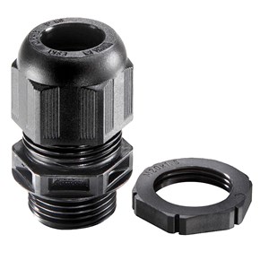 Wiska 99705 SPRINT GLP25 M25 Cable Gland Pack | IP68/IP69 | Black (Pack of 10)