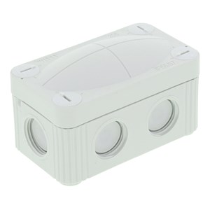 Wiska COMBI 206 Grey Junction Box | IP66/IP67 Waterproof | Small & Compact Design
