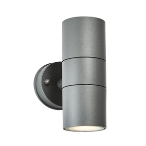 Forum Coast Arbo CZ-37502-ANTH Outdoor Wall Light | Anthracite Carbon Fibre Up & Down