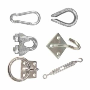 Deligo ICWC Industrial Catenary Wire Carabiner Hook | Zinc Plated