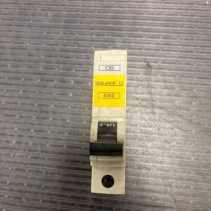 Square D QO106EC6 - 6A 6kA Type C Single Pole MCB