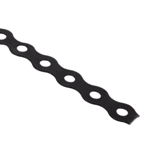 Unicrimp QARB12B Q-Fire Black All-Round Banding | 12mm x 10M (LSF Coated)