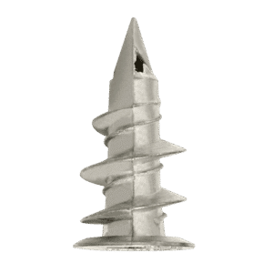 Unicrimp QCVFIX Q-Crimp Metal Self-Drive Plasterboard Plugs & 8 x 35mm Screws (Box of 100)