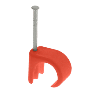 Unicrimp QRC9 Q-Crimp Red Round Cable Clips | 7.0mm - 10.0mm (Box of 100)