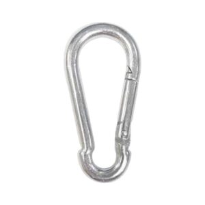 Deligo ICWC Industrial Catenary Wire Carabiner Hook | Zinc Plated