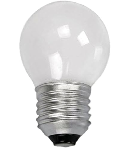 Crompton 40W Round Golf Ball (ROU40OES) – Opal, E27 ES, Warm White