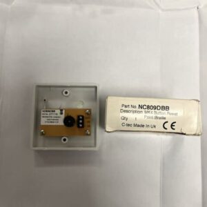 C-TEC NC809DBB 800 Series Nurse Call Button Reset Point with Braille – New Old Stock