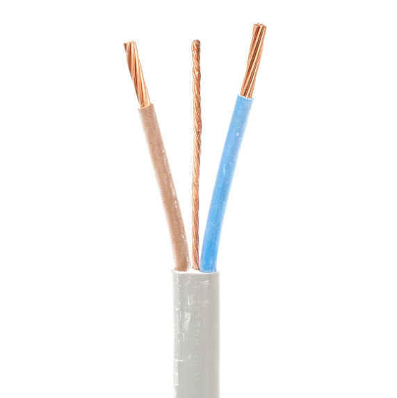 6242Y Twin and Earth Cable 4mm² | Grey Outer Sheath (10m, 25m, 50m Coils & 100m Drums)