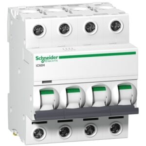 Schneider A9F54432 Acti9 iC60H MCB 4-Pole 32A Type C