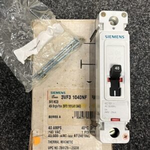 Siemens 3VF3116-1VJ41-0AA0 1-Pole 40A MCCB Circuit Breaker