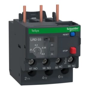 Schneider Electric TeSys Deca Thermal Overload Relay 0.25A–0.4A | LRD03