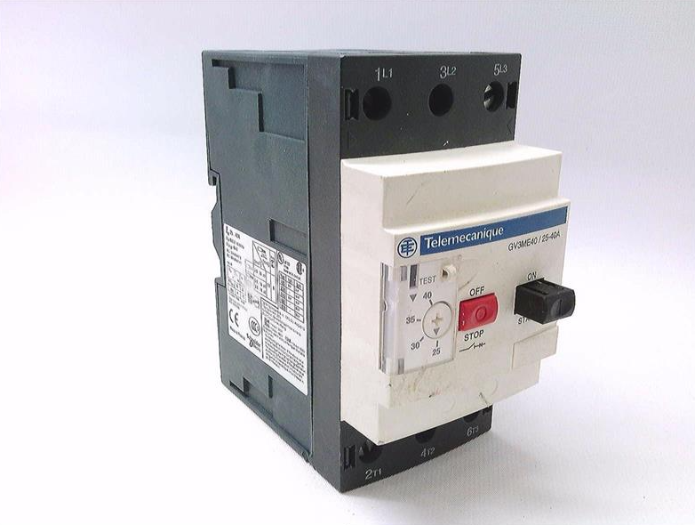 Telemecanique GV3ME63 Motor Circuit Breaker | 40-63A Thermal Overload